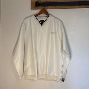 VTG Guide Series Pullover Jacket V Neck Lined Windbreaker Tan Men's Size XLT NWT